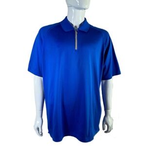 Adidas Men’s Royal Blue Performance Wear Clima Cool Golf Polo Shirt